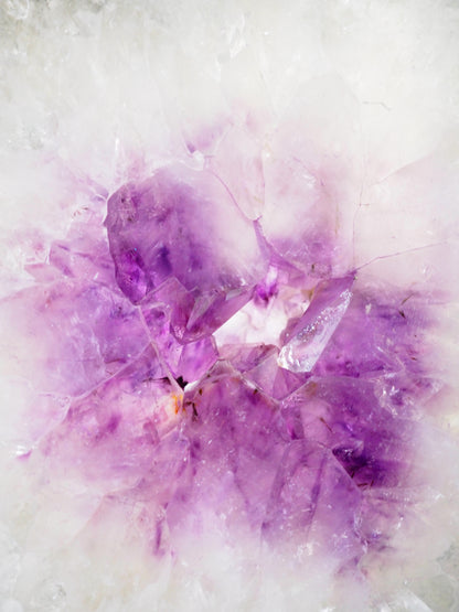 Amethyst Portal mit Blumenachat Details auf Ständer  [xx] ca xx Kg xx cm - aus Brasilien HIGH QUALITY