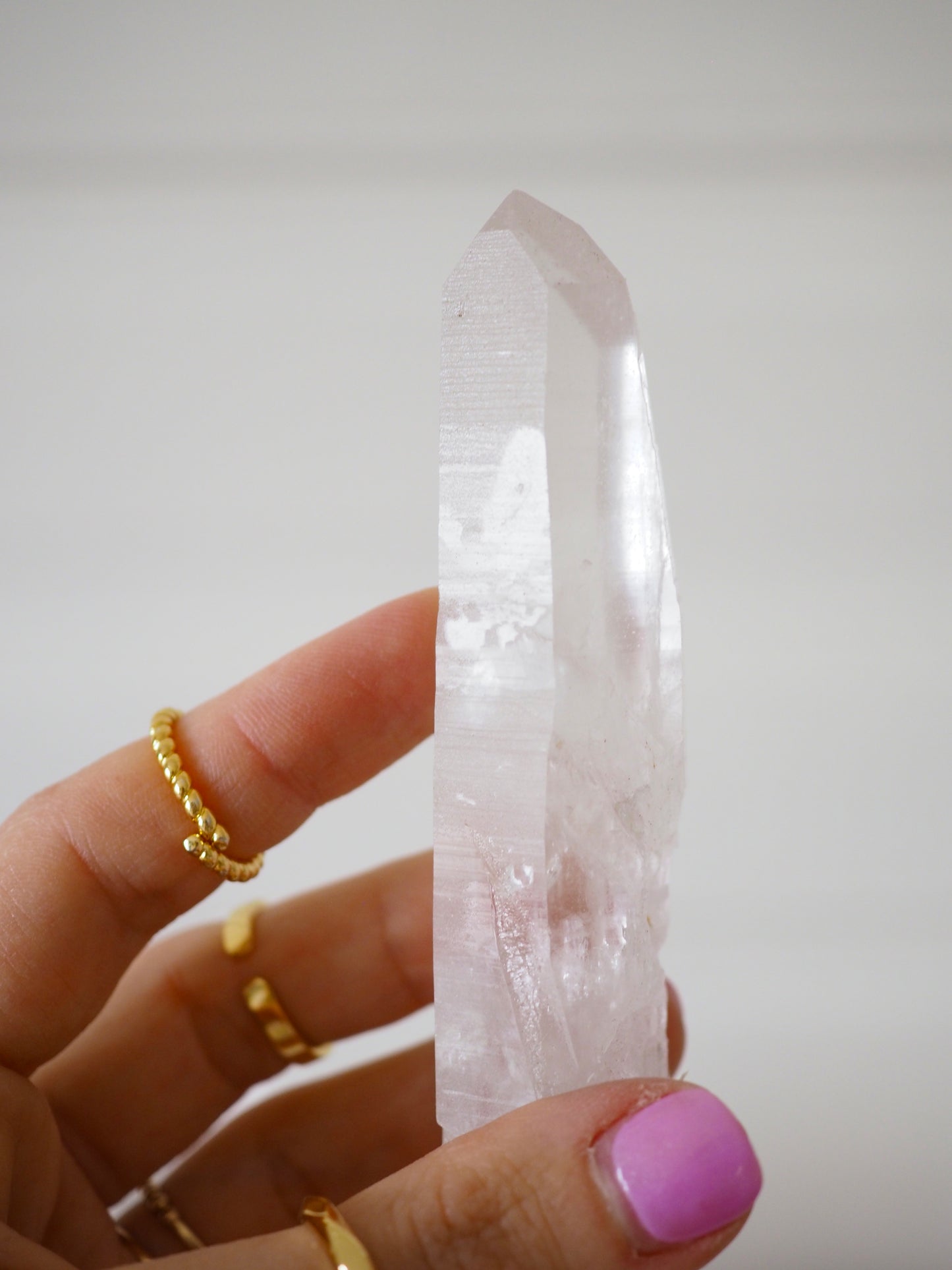 Columbianischer Lemurian Kristall Spitze ca. xx cm - Santander Colombia HIGH QUALITY