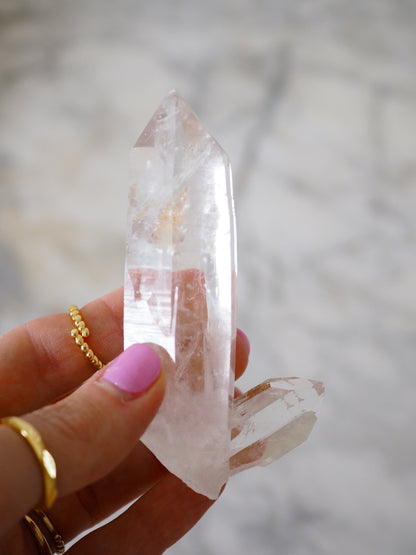 Diamantina Lemurian Kristall Spitze ca. xx cm - Diamantina Brasilien HIGH QUALITY