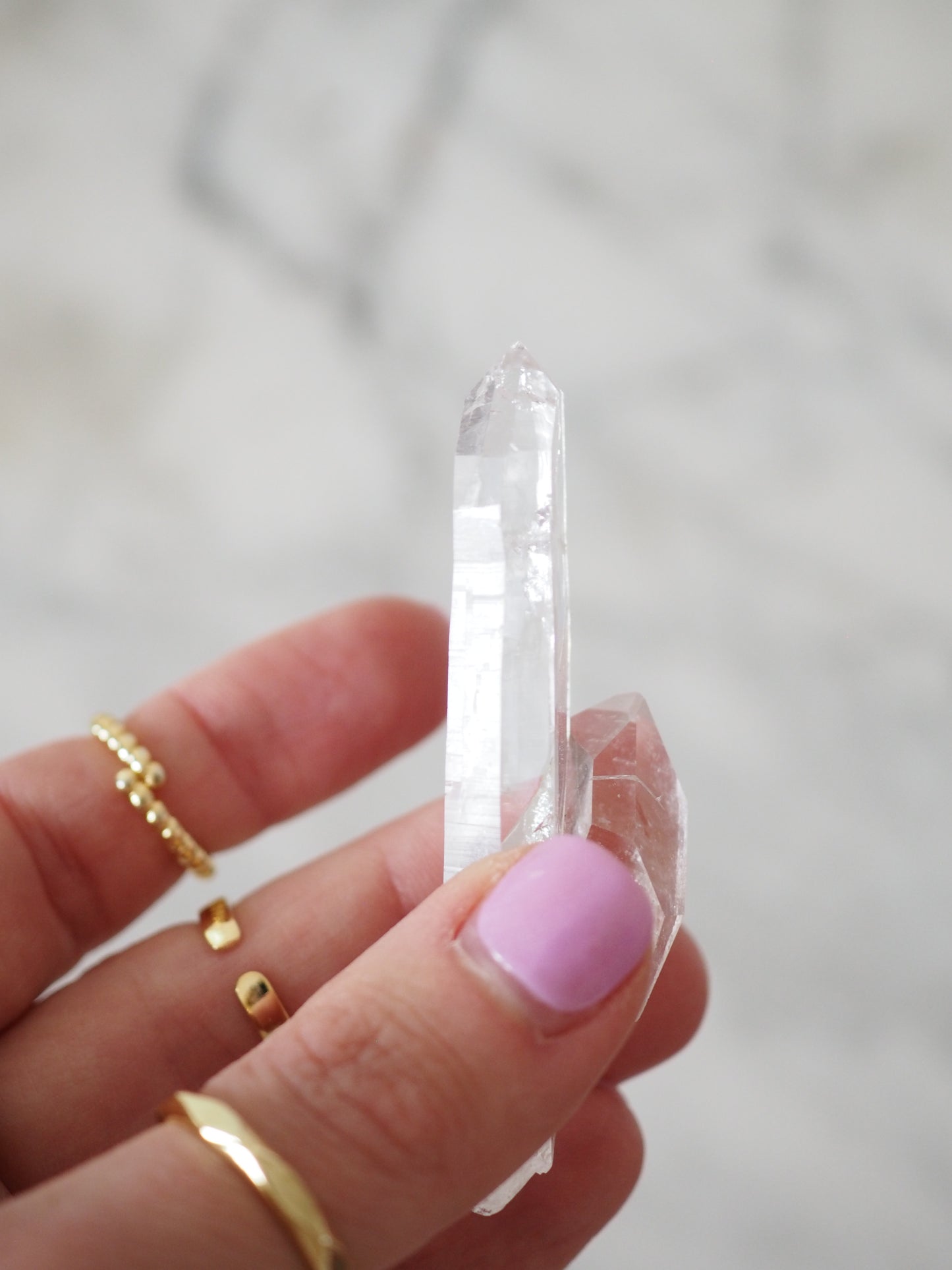 Diamantina Lemurian Kristall Spitze ca. xx cm - Diamantina Brasilien HIGH QUALITY