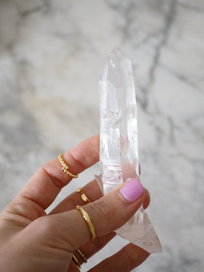 Diamantina Lemurian Kristall Spitze ca. xx cm - Diamantina Brasilien HIGH QUALITY