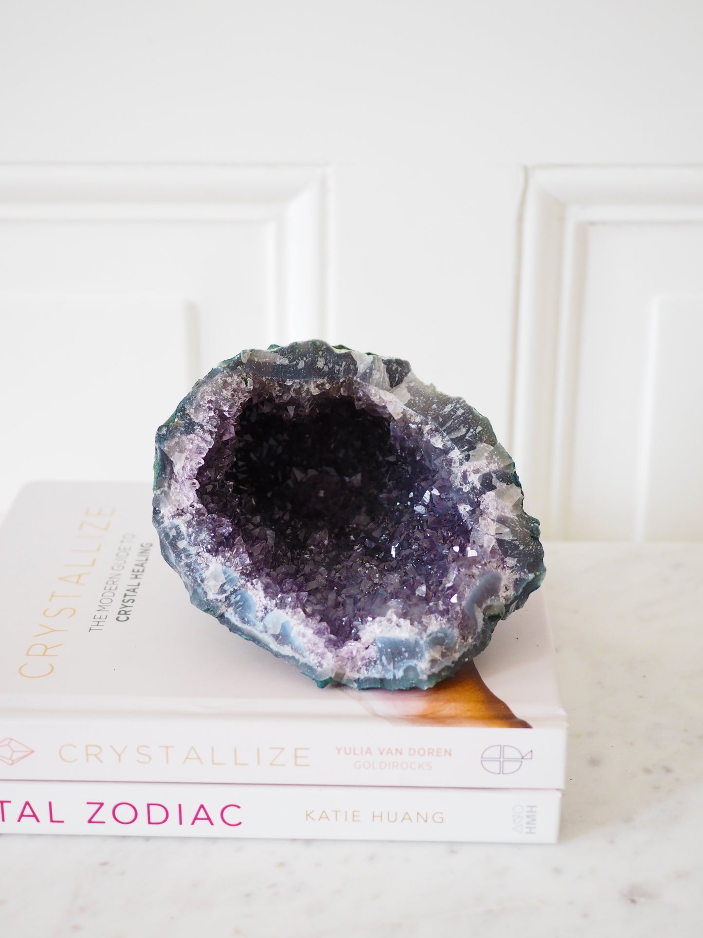 Amethyst Geode ca 13 cm [xx] - aus Brasilien