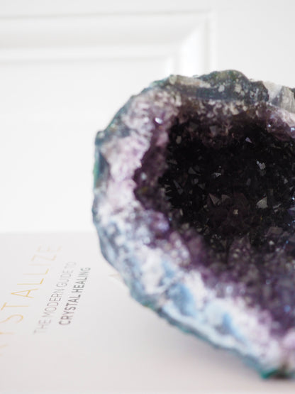 Amethyst Geode ca 13 cm [xx] - aus Brasilien