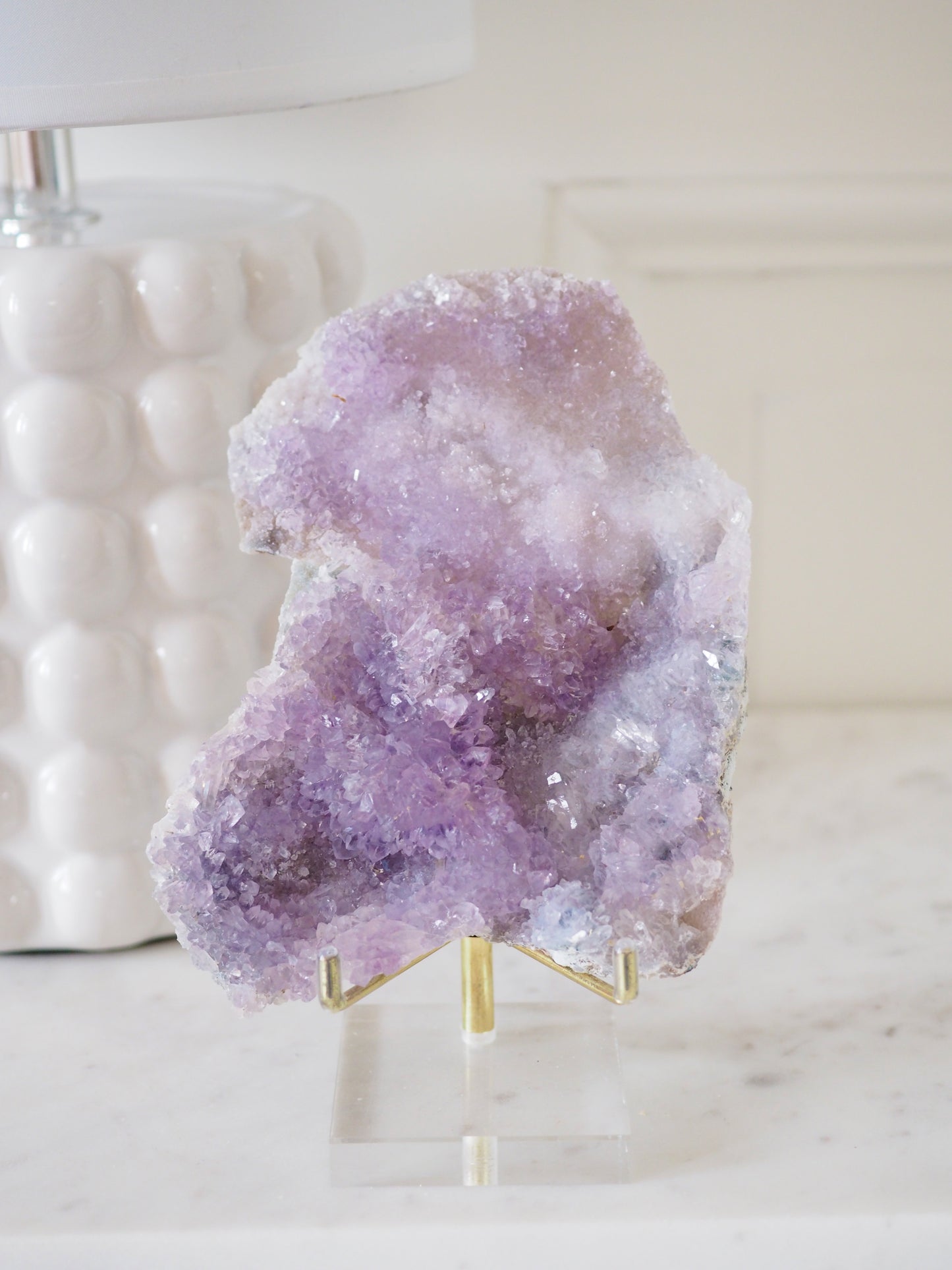 Amethyst Blumen Cluster. Specimen ca. 13cm  - aus Brasilien RARE