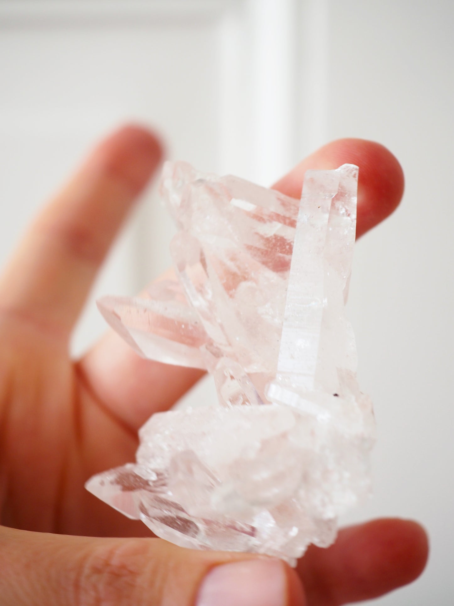 Sacred Pink Lemurian ca. 6 cm - aus Santander. Colombia RARE HIGH QUALITY