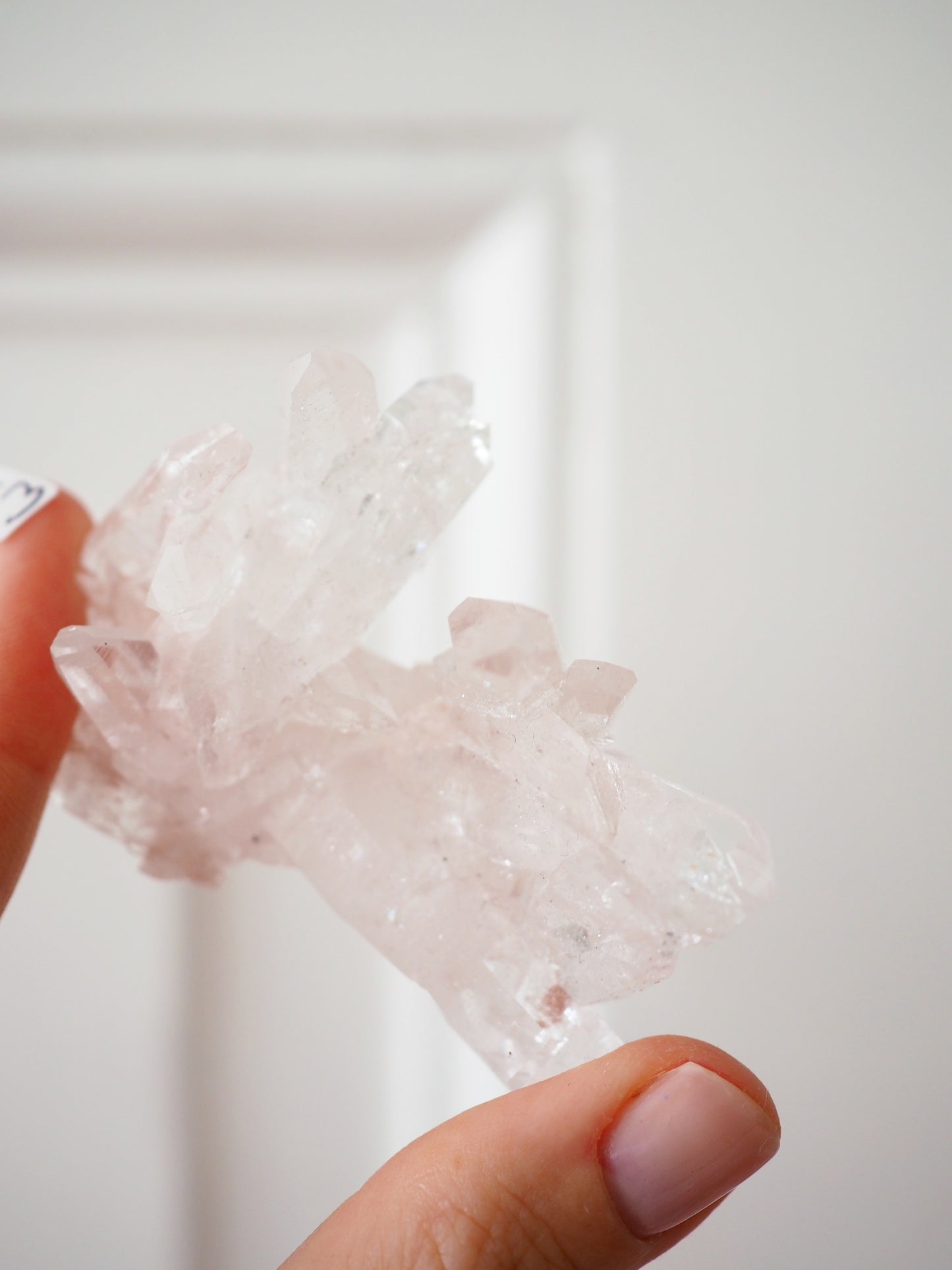 Sacred Pink Lemurian ca. 6 cm - aus Santander. Colombia RARE HIGH QUALITY