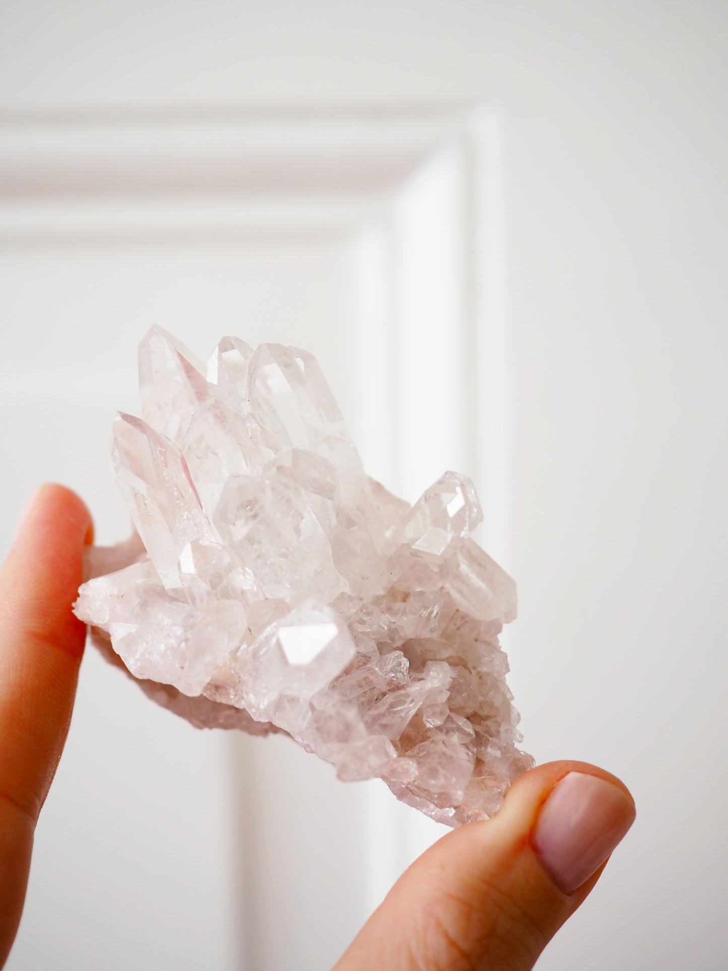 Sacred Pink Lemurian ca. 7 cm - aus Santander. Colombia RARE HIGH QUALITY