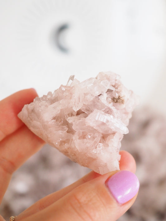 Sacred Pink Lemurian ca. xx cm - aus Santander. Colombia RARE HIGH QUALITY