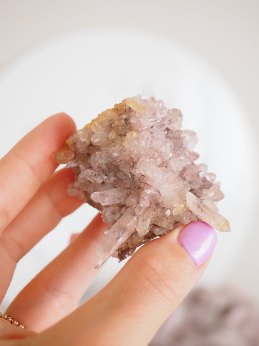 Sacred Pink Lemurian ca. xx cm - aus Santander. Colombia RARE HIGH QUALITY