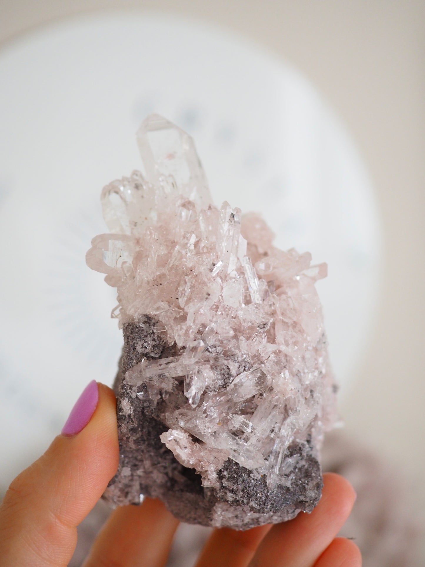 Sacred Pink Lemurian ca. xx cm - aus Santander. Colombia RARE HIGH QUALITY