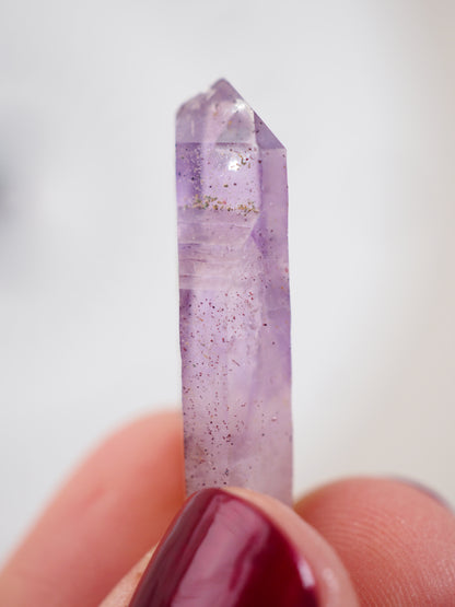 Brandberg Enhydro Amethyst Spitze ca. xxcm [xx]- aus Namibia SUPER RARE