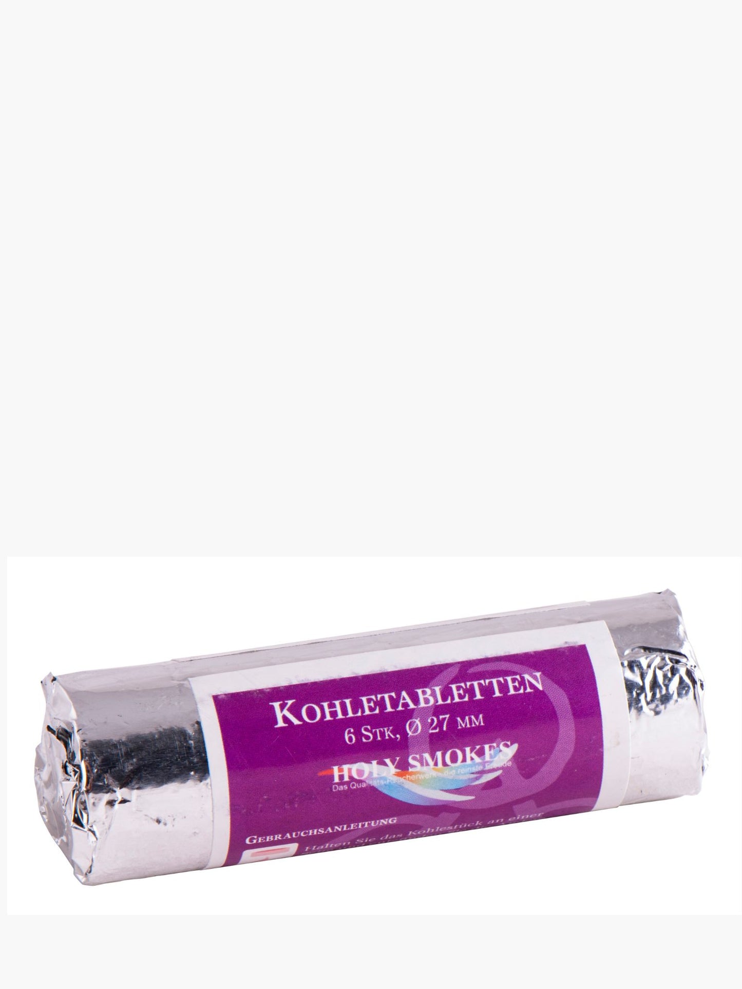 Räucherkohle . Kohletabletten 2.7cm Rolle (6Stk)