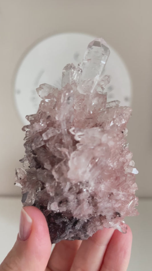 Sacred Pink Lemurian ca. cm [280]  - El Peñón mine, Santander Department, Colombia RARE HIGH QUALITY