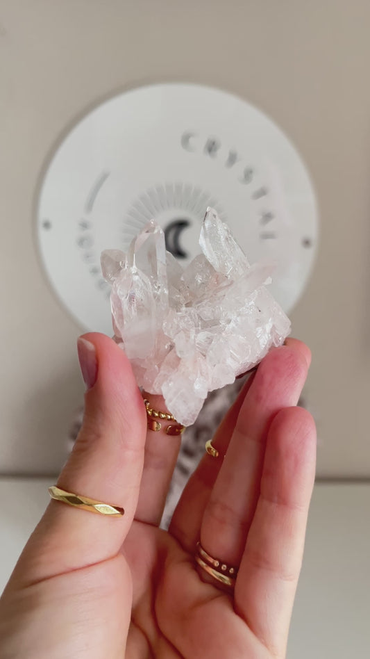 Sacred Pink Lemurian ca. cm [104]  - El Peñón mine, Santander Department, Colombia RARE HIGH QUALITY