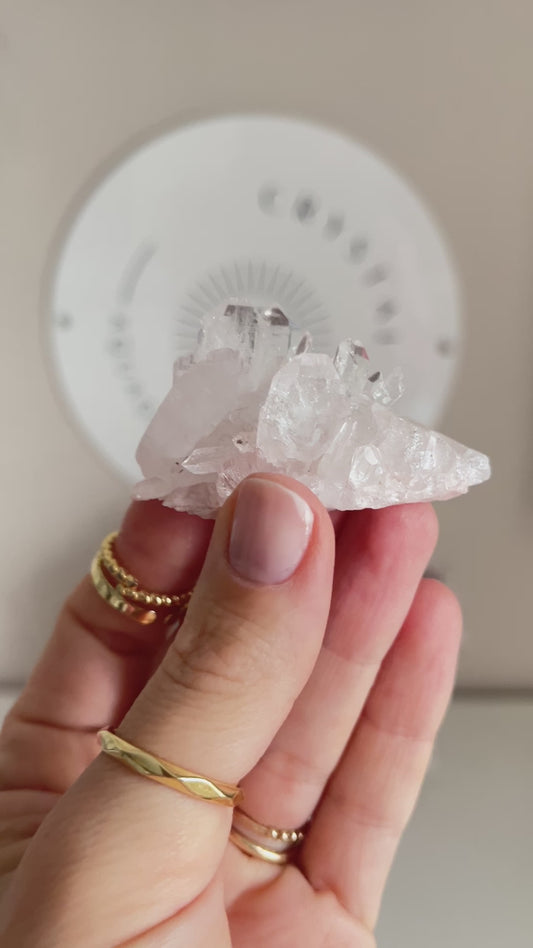 Sacred Pink Lemurian ca. cm [76]  - El Peñón mine, Santander Department, Colombia RARE HIGH QUALITY