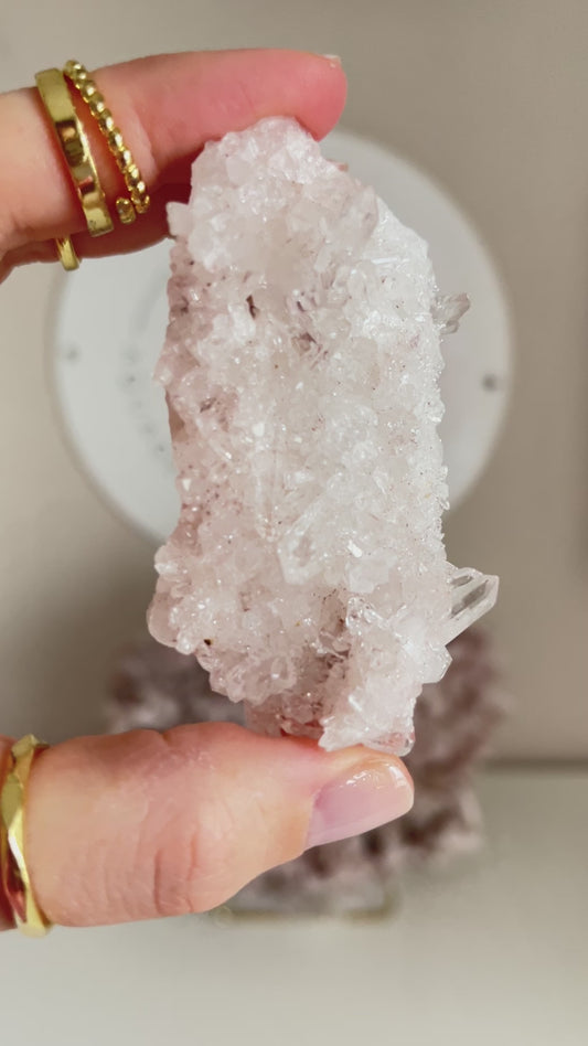 Sacred Pink Lemurian ca. cm [78]  - El Peñón mine, Santander Department, Colombia RARE HIGH QUALITY