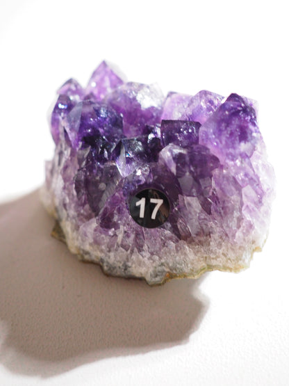 Amethyst Cluster ca. 6.5 cm - aus Brasilien HIGH QUALITY [17]